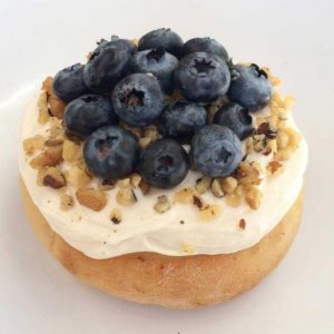 Blueberry cinnamon roll