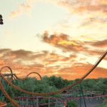 Yukon Striker thrill ride at Canada's Wonderland