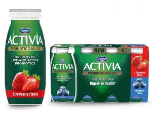Activia drinkable yogurt 